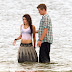 Hollywood Miley Cyrus on the set of The Last Song