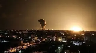 The occupation forces bombed areas in southern Syria and Damascus. We have not verified the veracity of the reports of shelling towards Israel.