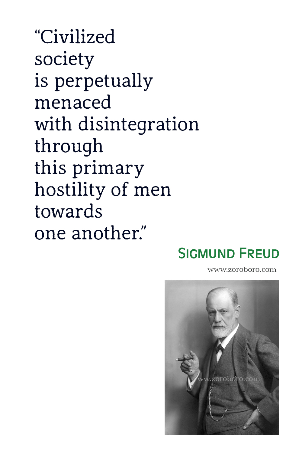 Sigmund Freud Quotes, Sigmund Freud Theory of Personality Quotes, Sigmund Freud Books, Sigmund Freud Human Nature, Psychoanalysis, Subconscious.