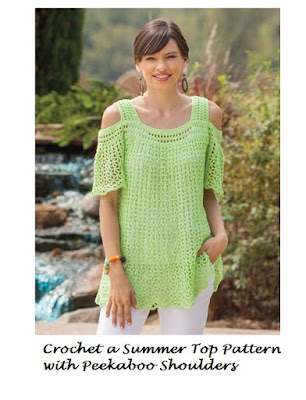 Crochet Peekaboo Top Pattern