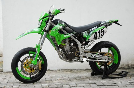 KLX Modif Trail, KLX Modif Supermoto - Modifikasi Motor Trabas