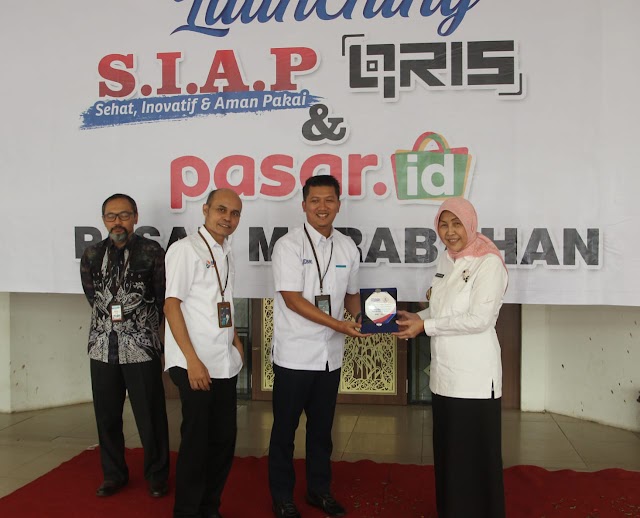 Bupati Launching SIAP QRIS dan Pasar ID 