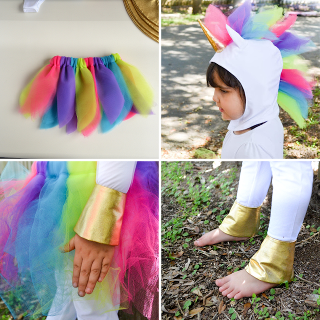 How to make a unicorn costume - DIY Rainbow Unicorn Costume PDF Pattern -Sarah Markos - Blue Susan Makes