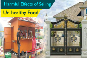 Harmful effects of selling unhealthy food