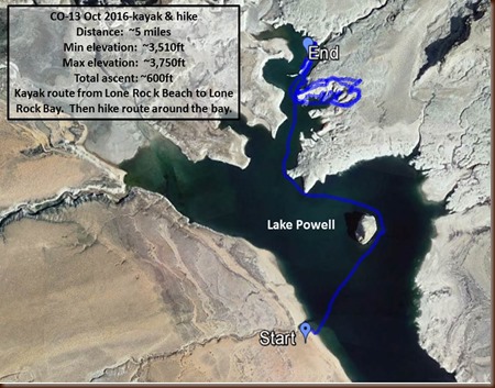Lake Powell-13 Oct 2016-kayak and hike