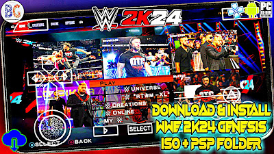 WWE 2K24 PSP ISO