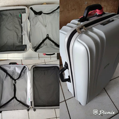 Changing the Luggage Zipper and the broken Luggage Handle 
