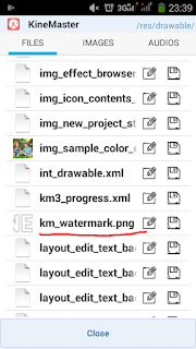 Cara Edit Watermark Aplikasi KineMaster Di Android