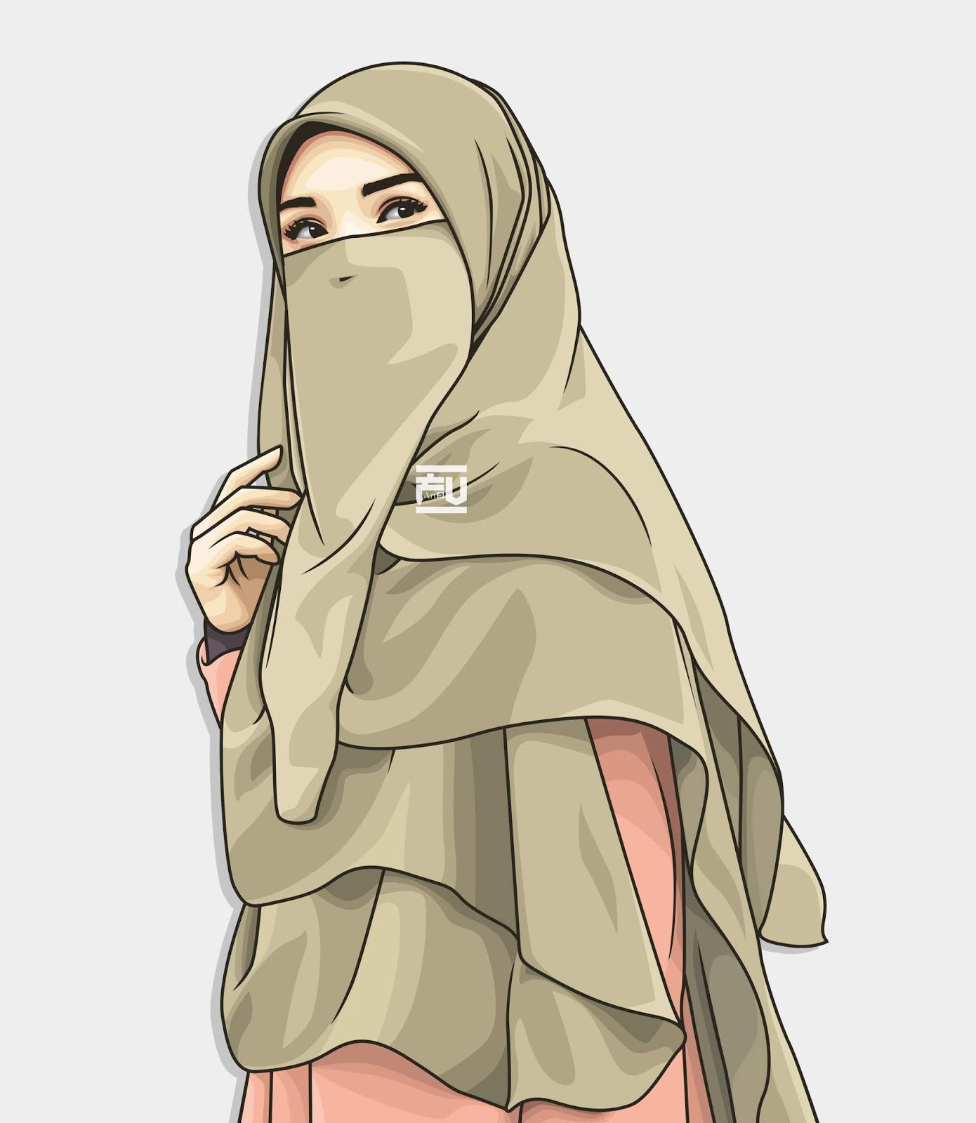 23+ Gambar Kartun Islami Wanita Bercadar - Kumpulan Gambar Kartun