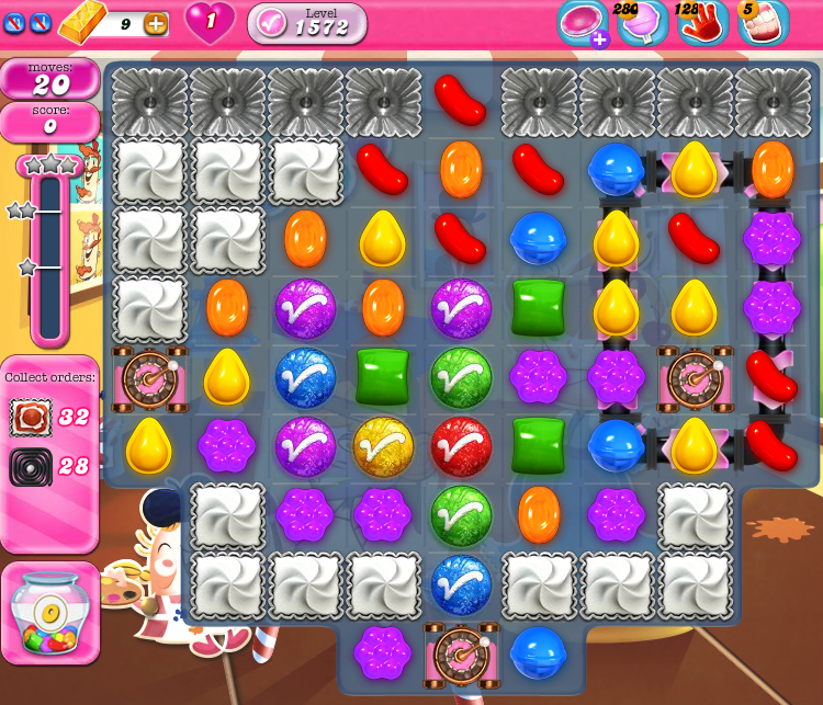 Candy Crush Saga 1572