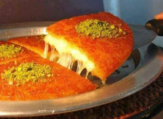 الكنافة النابلسية بالجبنة