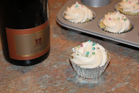 Rosé Prosecco Cupcakes | High Altitude Cupcakes