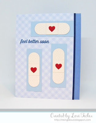 Feel Better Soon card-designed by Lori Tecler/Inking Aloud-stamps and dies from My Favorite Things