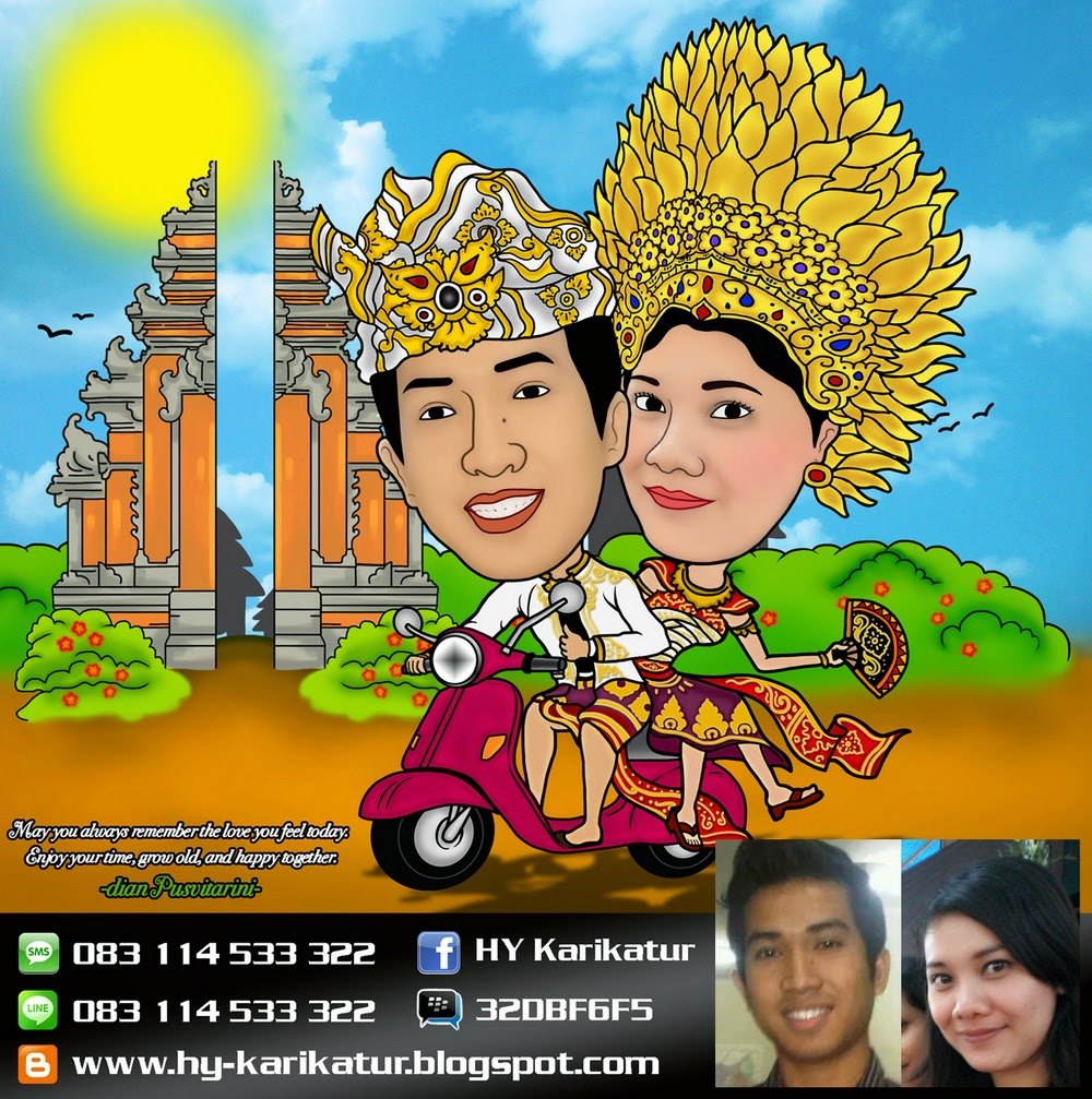 HY Karikatur Menerima Pembuatan Karikatur Wajah Digital Gallery