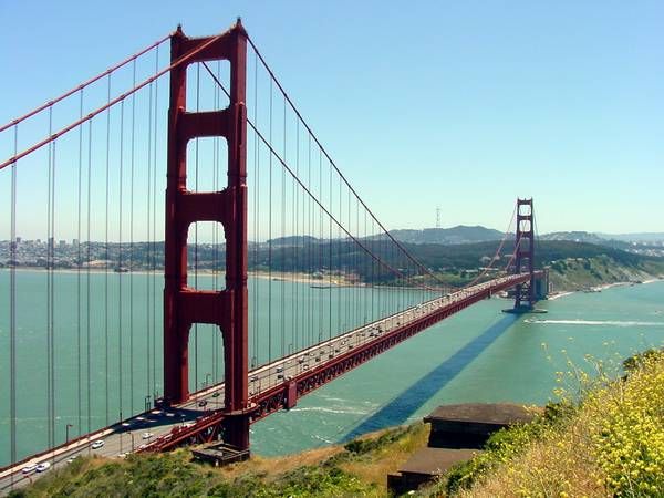 golden gate bridge drawing. golden gate bridge drawing