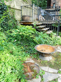 Leslieville Summer Garden Cleanup Before by Paul Jung Gardening Services--a Toronto Gardening Company