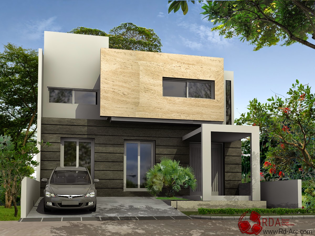  Gambar  Desain Rumah  Eksterior Tukang Desain Rumah 