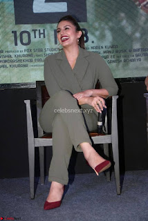 Huma Qureshi Stills At Jolly LLB 2 Press Meet 12.jpg