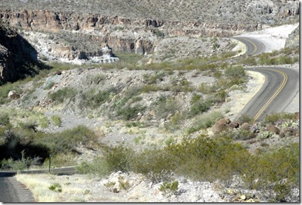 Highway 170 along the Rio Grande