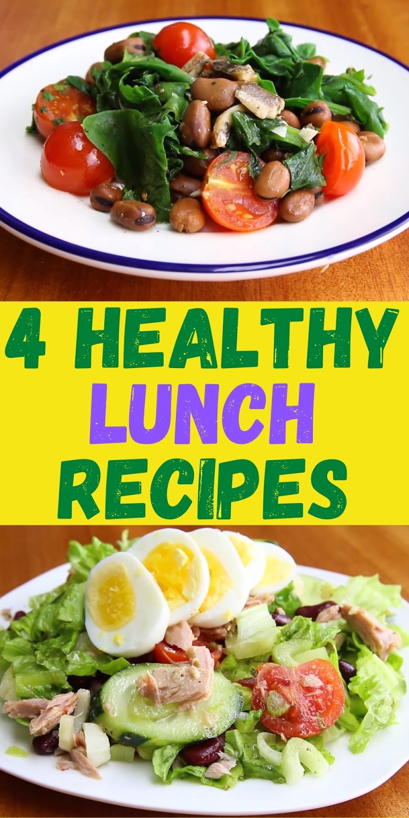 4 Lunch Ideas To Lose Weight | Easy Healthy Recipes