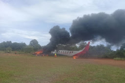 Bandara Dabo Singkep Gelar Simulasi 