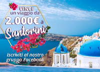 Logo Concorso PiratinViaggio : vinci gratis viaggio da 2.000 euro a Santorini