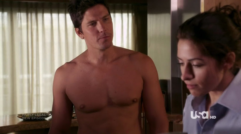 Michael Trucco Shirtless on Fairly Legal s1e05