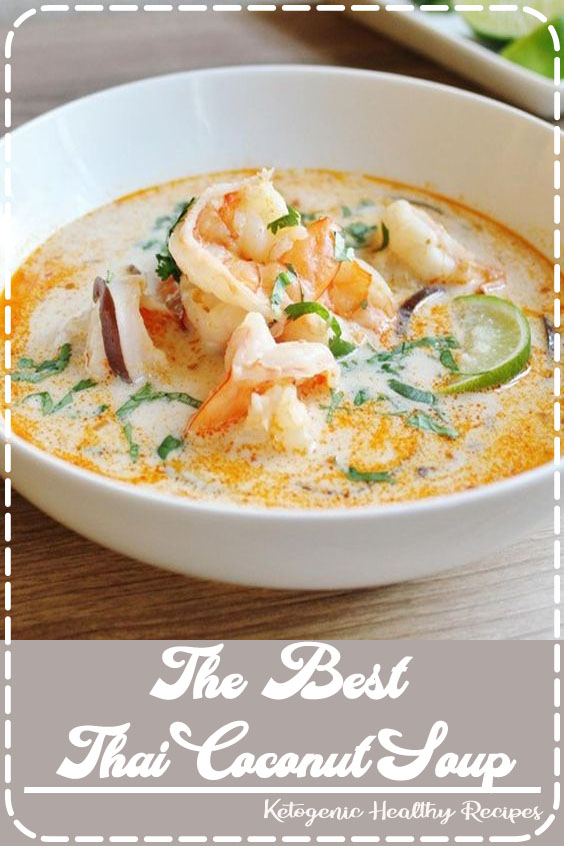 The Best Thai Coconut Soup | "Authentic, bold, and delicious Thai flavors make this soup irresistible! This is the best Thai coconut soup I've had. You won't be disappointed with this one! Serve over steamed rice." The Best Thai Coconut Soup | "Authentic, bold, and delicious Thai flavors make this soup irresistible! This is the best Thai coconut soup I've had. You won't be disappointed with this one! Serve over steamed rice."