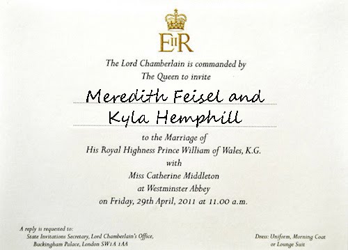 royal wedding invite image. royal wedding invite william