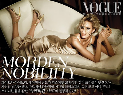 Anja Rubik for Vogue Korea
