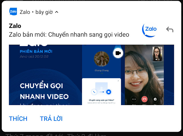 Zalo cập nhật - chuyển đổi gọi video và gọi âm thanh không cần kết thúc cuộc gọi