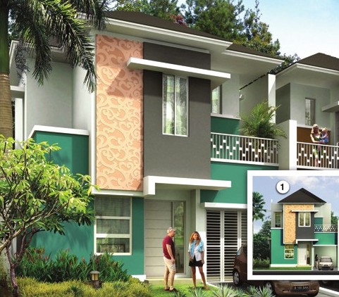 lingkar warna: denah rumah minimalis ukuran 8x18 meter 5