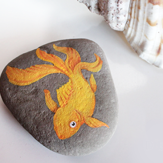 DIY Painted Stone