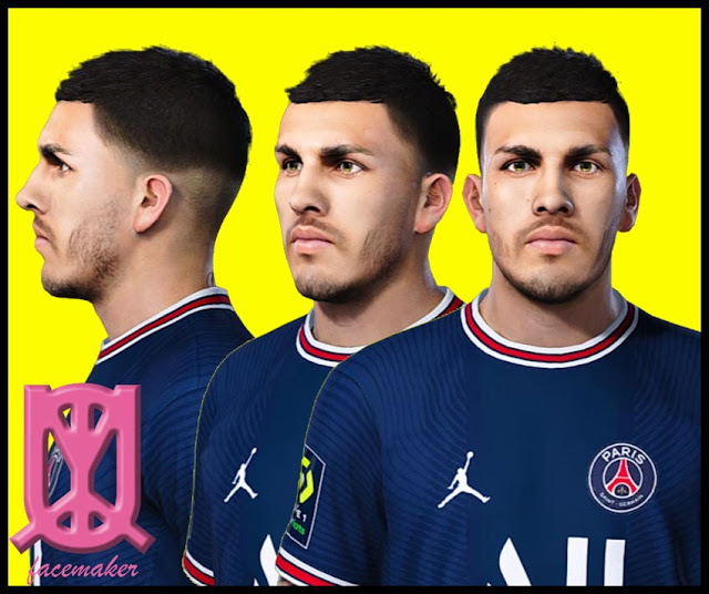 Leandro Paredes Face For eFootball PES 2021