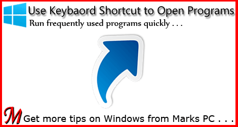 Create Keyboard Shortcuts for Programs