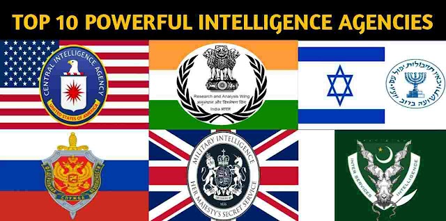 Top 10 Most Powerful Intelligence Agencies in the World 