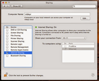 How to Share Internet Connection On Mac