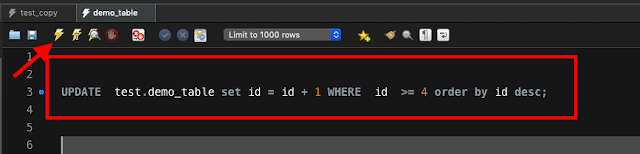 How to insert row after specific row in MySqlWorkbench ?  | How to insert a row in the middle of the rows in MySQLWorkbench ? | MySQL | ShortTutorials007Website