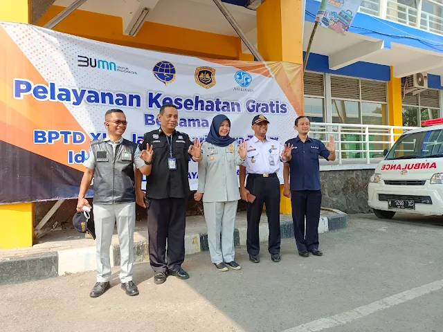 Pos Pelayanan Kesehatan gratis Jasa Raharja