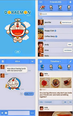  Doraemon Official Tema Line Android