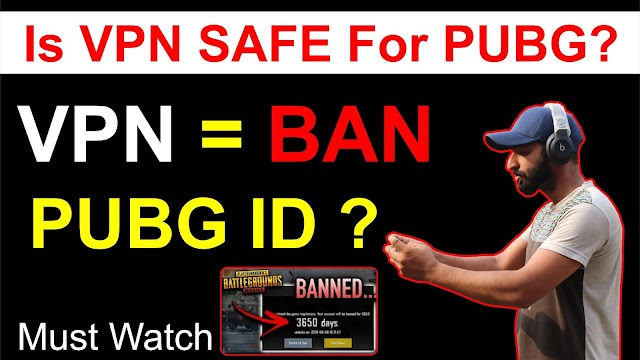 Is VPN Safe for PUBG Mobile | Watch this Video Before Using VPN  (PUBG MOBILE)