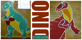 Dinosaur Murals via RainbowsWithinReach