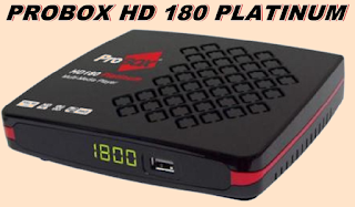 ATUALIZAÇÃO PROBOX 180 HD PLATINUM V-128 27/07/2015