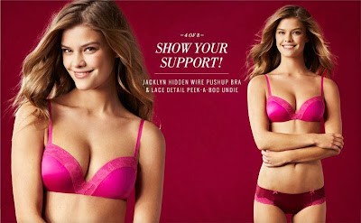 Nina Agdal "Aerie" Lingerie photoshoot