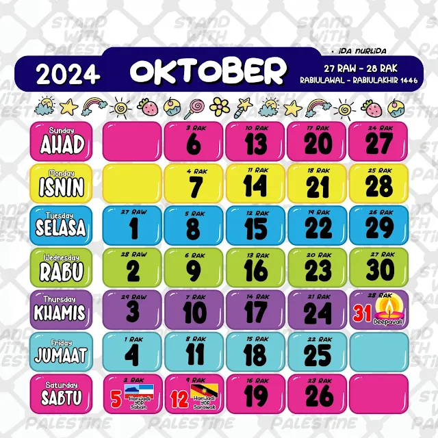 Kalendar 2024