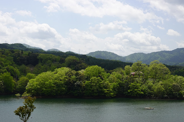 鳥取県西伯郡南部町下中谷 国道180号線からの眺望