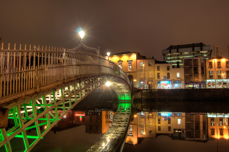 Dublin City at Night