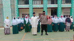 Peringati Hari Santri, Kapolsek Terisi Melaksanakan Kunjungan Silaturahmi ke Ponpes Raudhatul Ulum