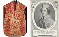 Chasuble and Missal Cover of Cardinal Giuseppe Sacripante (1642-1727) 