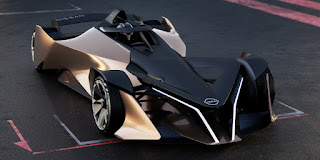 Nissan Ariya Single Seater Concept (2021) Front Side